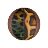 Wilde Muster Mini Basketball (Vertikal)