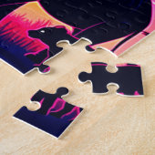 Wilde Nächte African Safari Sunset Puzzle (Seite)