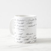 Wilde Nächte, wilde Nächte Manuskript Kaffeetasse (Vorderseite Links)
