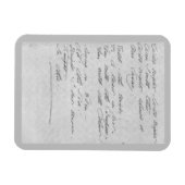 Wilde Nächte, wilde Nächte Manuskript Magnet (Horizontal)