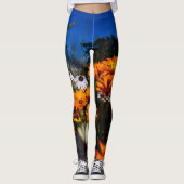 Wilde Namaqualand-Blume Leggings (Vorderseite)