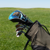 WILDE NATUR. LONE WOLF Designkollektion Golf Headcover (In SItu)