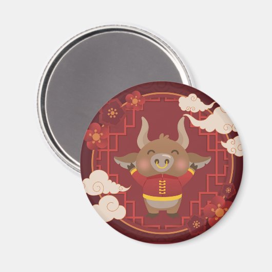 Wilde Ochse 2021 Magnet (Vorderseite/Rückseite)