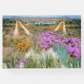 Wilde Öko-freundliche Gräser & Frühlingsblumen Gästebuch (Rückseite)