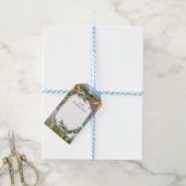 Wilde Öko-freundliche Gräser & Frühlingsblumen Geschenkanhänger (Mit Garn)