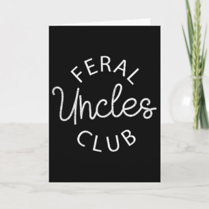 Wilde Onkel Club Lustige Tasche Vatertag Bester On Karte