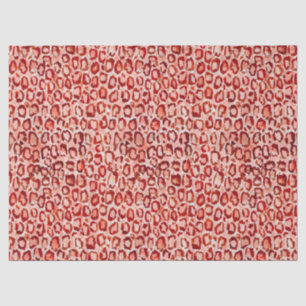 WILDE orange Leopard-Haut-Tierdruck CAT Seidenpapier