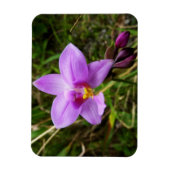 Wilde Orchidee Lila Tropenblume Magnet (Vertikal)