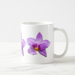 Wilde Orchidee Lila Tropische Blume Kaffeetasse