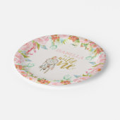 Wilde Papierplatte 7" Boho Dreamcatcher Party Pappteller (Schrägansicht)