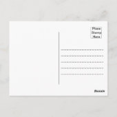 Wilde Pause: Fuchs im Morgenlicht Postkarte (Rückseite)