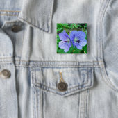 Wilde Pelargonie Button (Beispiel)
