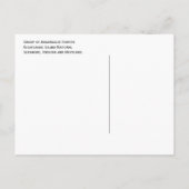 Wilde Pferde, Assateausinsel National Seashore, Postkarte (Rückseite)