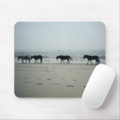 Wilde Pferde auf Assitique Insel Mousepad (Mit Mouse)