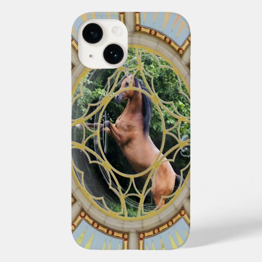 Wilde Pferde Case-Mate iPhone Hülle (Rückseite)
