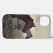 Wilde Pferde Case-Mate iPhone Hülle (Rückseite (Horizontal))