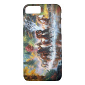 Wilde Pferde Case-Mate iPhone Hülle (Rückseite)