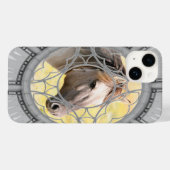 Wilde Pferde Case-Mate iPhone Hülle (Rückseite (Horizontal))