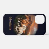 Wilde Pferde Case-Mate iPhone Hülle (Rückseite (Horizontal))