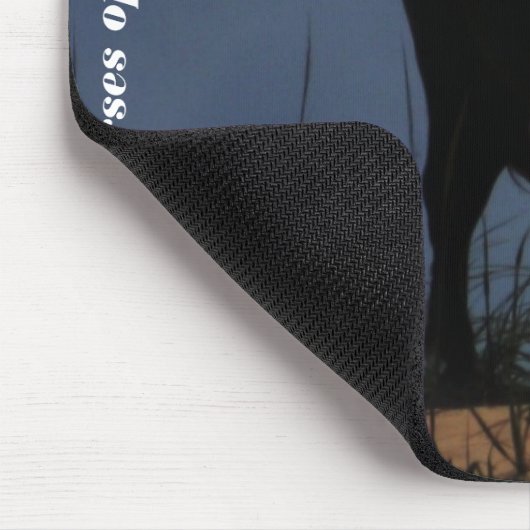 Wilde Pferde des OBX Mousepad (Ecke)