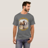 Wilde Pferde, donnernde Hufen: Freiheit mit T-Shirt (Vorne ganz)