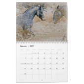 Wilde Pferde (ein Kalender) Kalender (Feb 2027)