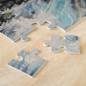Wilde Pferde, Fohlen am Fluss der Bergfeder Puzzle (Seite)
