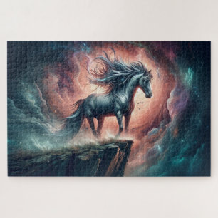 Wilde Pferde, galoppierende Pferde, Haustiere, Puzzle