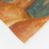 Wilde Pferde im Nationalpark Theodore Roosevelt Fleecedecke (Ecke)