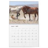 Wilde Pferde im Sandwaschbecken Kalender (Mär 2027)