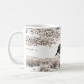 Wilde Pferde in der Westwüste Kaffeetasse (Links)