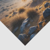 Wilde Pferde in der Wüste Mare und Fohlen unter St Seidenpapier (Ausschnitt)