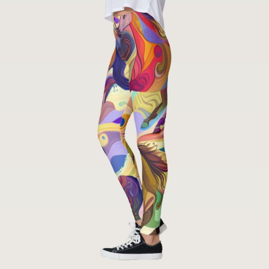 Wilde Pferde Leggings (Links)