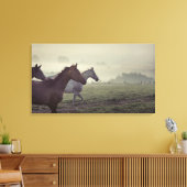 Wilde Pferde Leinwanddruck (Insitu (Wohnzimmer))