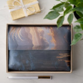 Wilde Pferde - Mare und Fohlen in der Wüstenlandsc Seidenpapier (Geschenk)