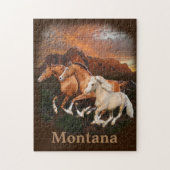 Wilde Pferde Montana Puzzle (Vertikal)