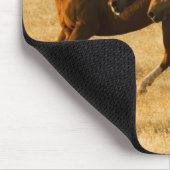 Wilde Pferde Mousepad (Ecke)