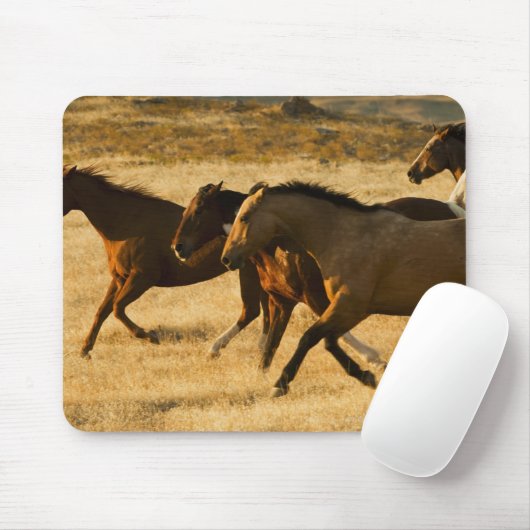 Wilde Pferde Mousepad (Mit Mouse)