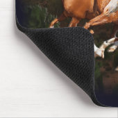 wilde Pferde Mousepad (Ecke)