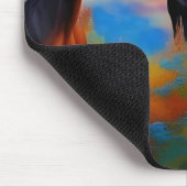 Wilde Pferde Mousepad (Ecke)