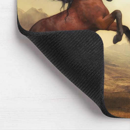 Wilde Pferde Mousepad (Ecke)