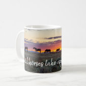 Wilde Pferde nehmen mir den Atem weg Kaffeetasse (Vorderseite Links)