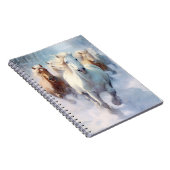 Wilde Pferde Notizblock (Rechte Seite)