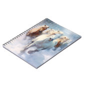 Wilde Pferde Notizblock (Linke Seite)