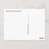 Wilde Pferde Postkarte (Rückseite)