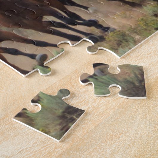 Wilde Pferde Puzzle (Seite)