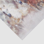 Wilde Pferde "Runaway Horses" Seidenpapier (Ausschnitt)