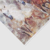 Wilde Pferde Seidenpapier (Ausschnitt)