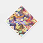 Wilde Pferde Serviette (Ecke)