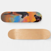 Wilde Pferde Skateboard (Horizontal)